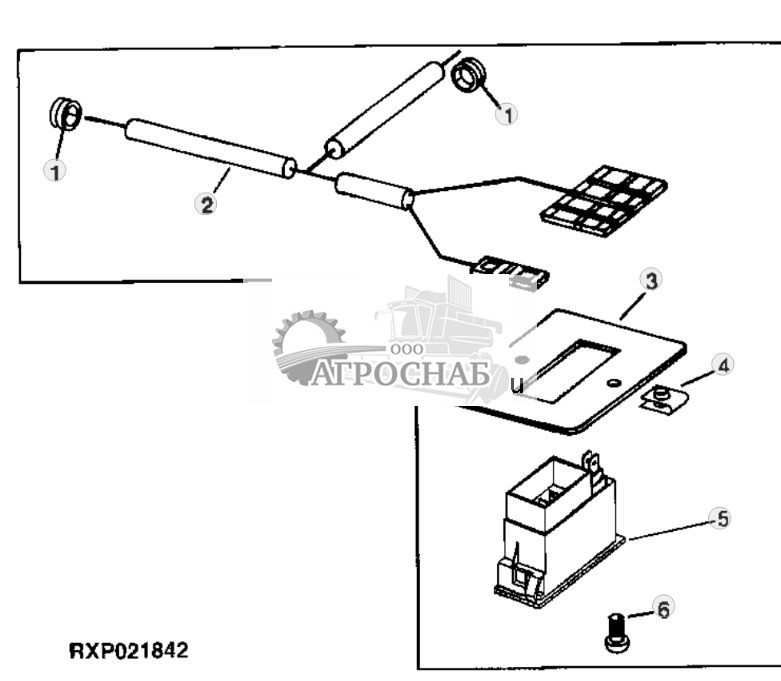 КОМПЛЕКТ ПЕРЕКЛЮЧАТЕЛЕЙ ВРАЩАЮЩЕГОСЯ ПРОБЛЕСКОВОГО МАЯЧКА - ST75133 252.jpg